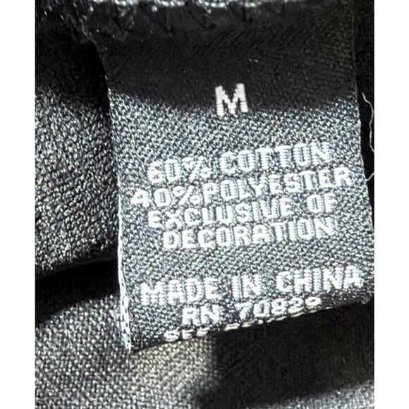 Carbon Hoodie Distressed Green Hooded Pullover Active Streetwear Casual Size M - Picture 6 of 6